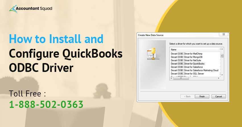 ODBC Logo - How to Install and Configure QuickBooks ODBC Driver? - Learn & Support