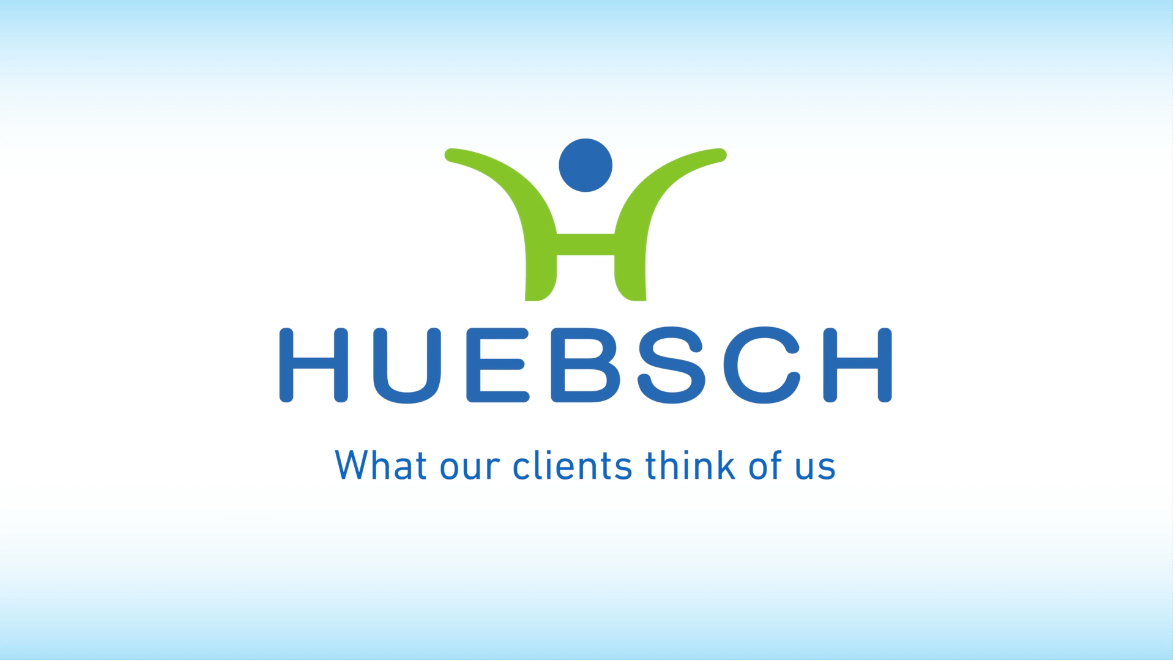 Huebsch Logo - Uniform & Floor Mat Services. MN & WI