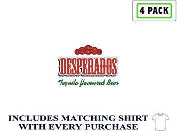 Desperados Logo - Desperados Beer Logo Alcohol 4 Vinyl Stickers Decal Bumper Window