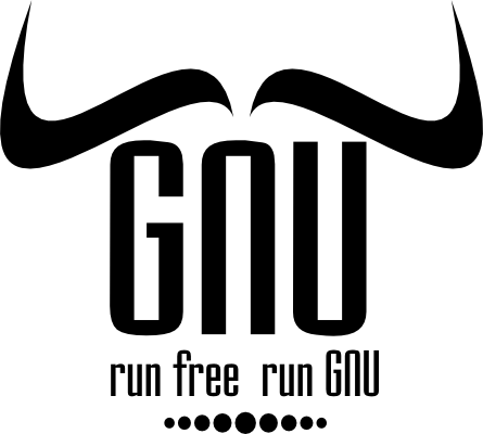 GNU Logo - GNU Horned Logo by Vladimir Zúñiga - GNU Project - Free Software ...