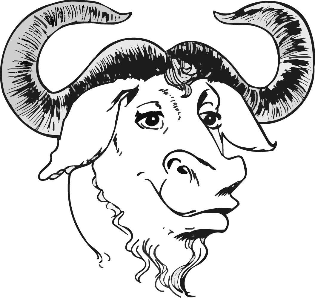 GNU Logo - GNU Logo Vector Icon Template Clipart Free Download