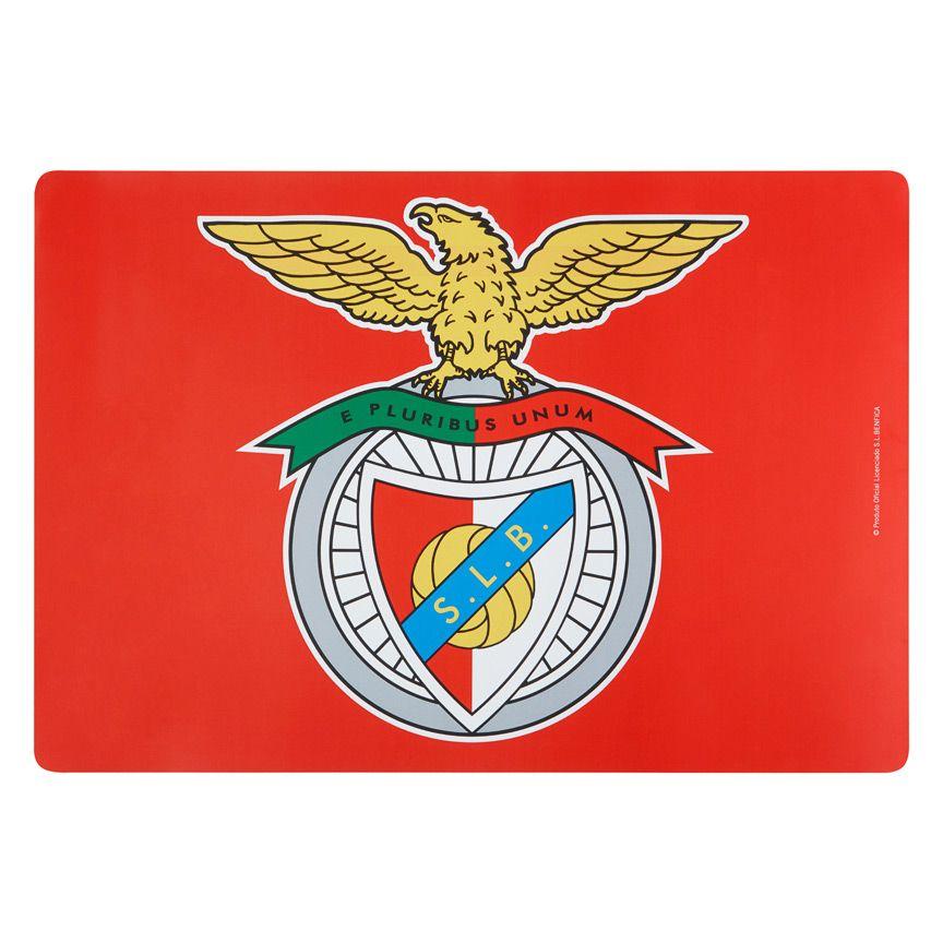 Benfica Logo - Base de Secretária com retoque em espuma e logo Benfica - SL Benfica