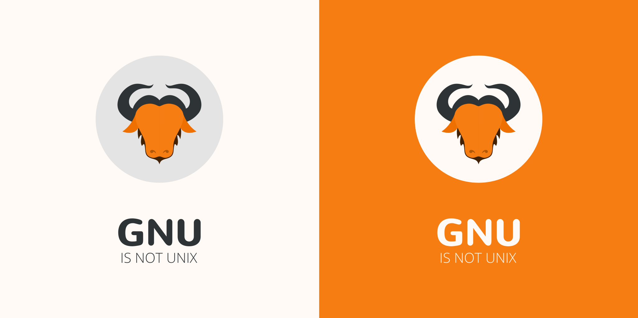 GNU Logo - LogoDix