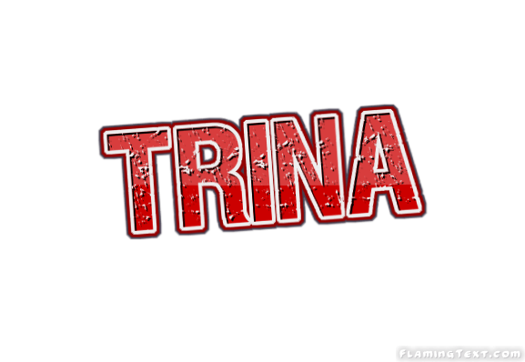 Trina Logo - Trina Logo. Free Name Design Tool from Flaming Text