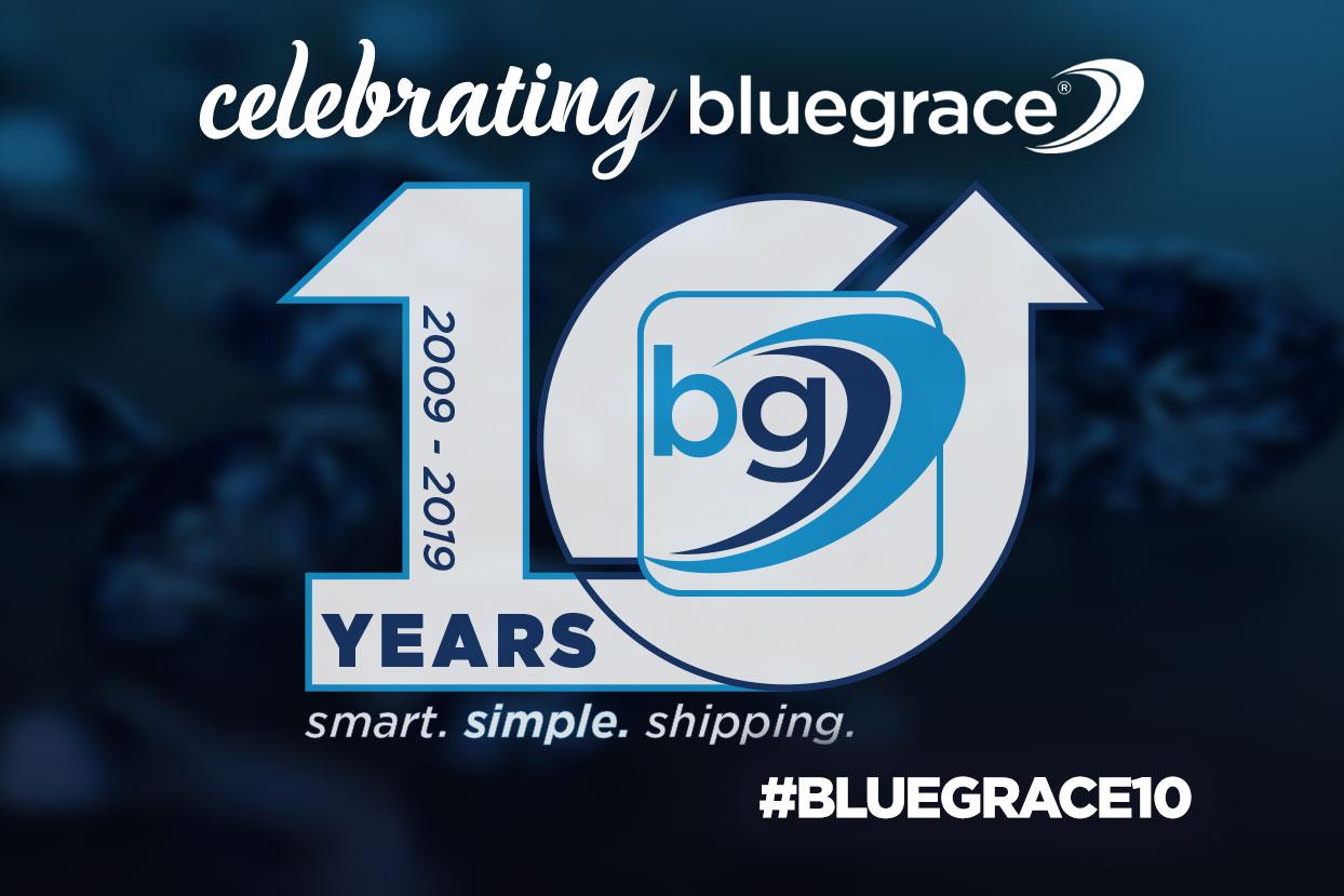 BlueGrace Logo - BlueGrace Logistics Celebrates 10th Anniversary with Epic Employee