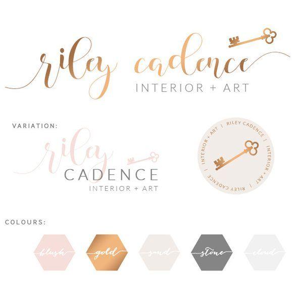 Cadence Logo - Riley Cadence Logo Set • Macarons and Mimosas