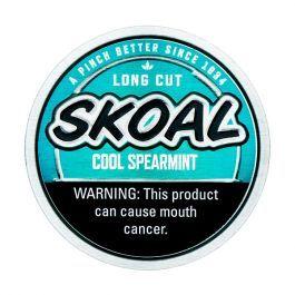 Skoal Logo - Skoal Cool Spearmint, 1.2oz, Long Cut