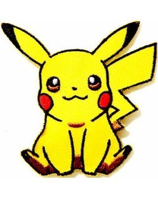 Pikachu Logo - PATCHTINUM FOR MOVIE & CARTOON Pokemon Pikachu Logo Sign Symbol Badge Patch  Sew Iron on Applique Embroidered Kid Baby Jacket T shirt Costume from ...
