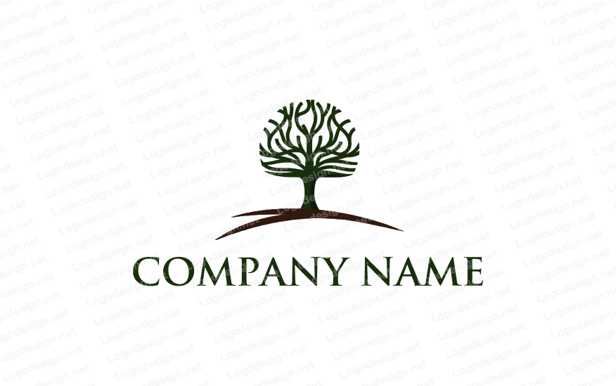 Branches Logo - tree with line branches | Logo Template by LogoDesign.net