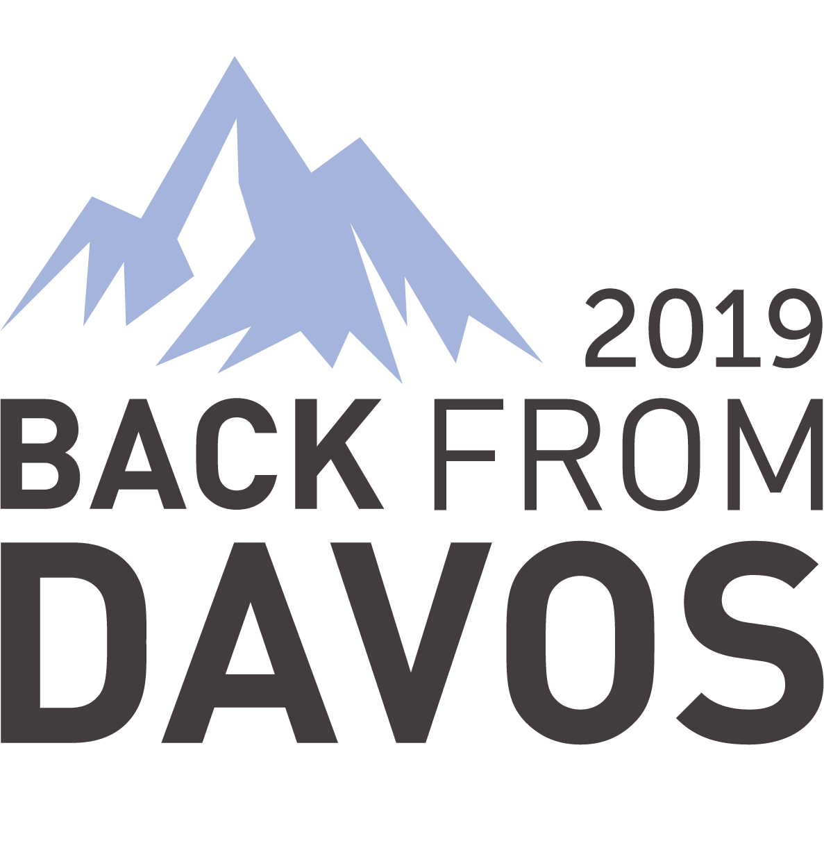 Davos Logo - BACK FROM DAVOS