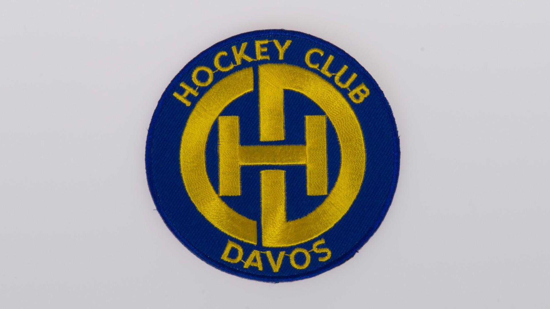Davos Logo - Stoffsticker HCD Logo. Hockey Club Davos