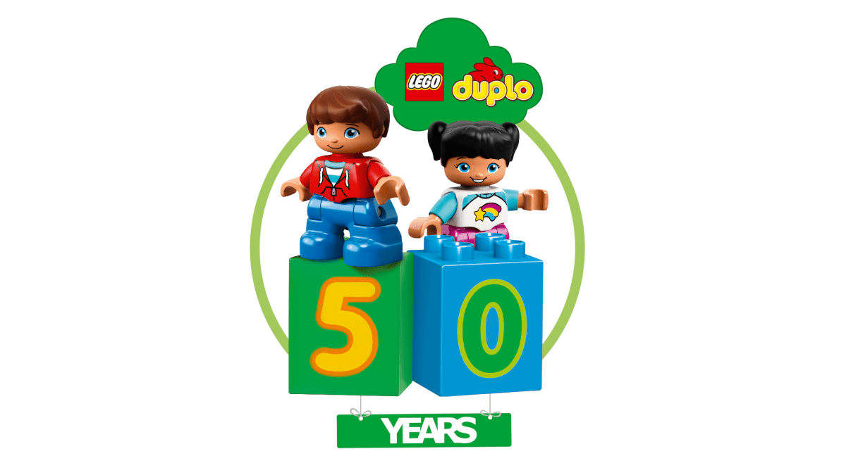 Duplo Logo - Happy 50th Birthday to the LEGO DUPLO Brick!