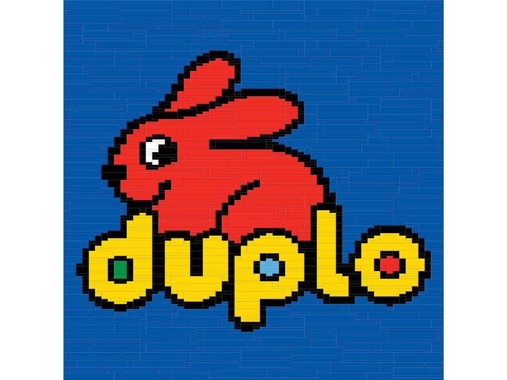 Duplo Logo - PicToBrick Gallery: Duplo Logo