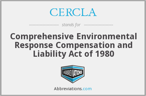 CERCLA Logo - CERCLA - Comprehensive Environmental Response Compensation and ...