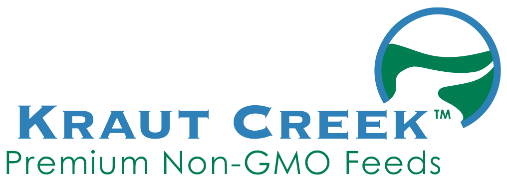 GMO Logo - Kraut Creek Natural Feed Company GMO Grains Kraut Creek
