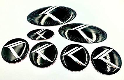 Aftermarket Logo - Full Package 7pc Vintage K Metal Skin Emblem Badge Overlay for Optima  2016-2019 Cover & Protect OEM Badges in Seconds! Easy Install!