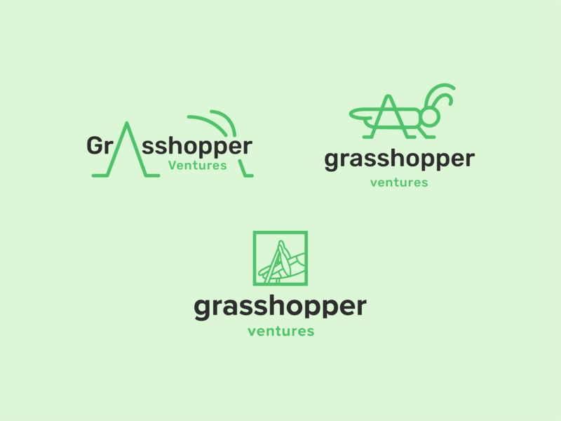 Grasshopper Logo - Grasshopper Ventures Logo Explorations by ArticaVisuals on Dribbble