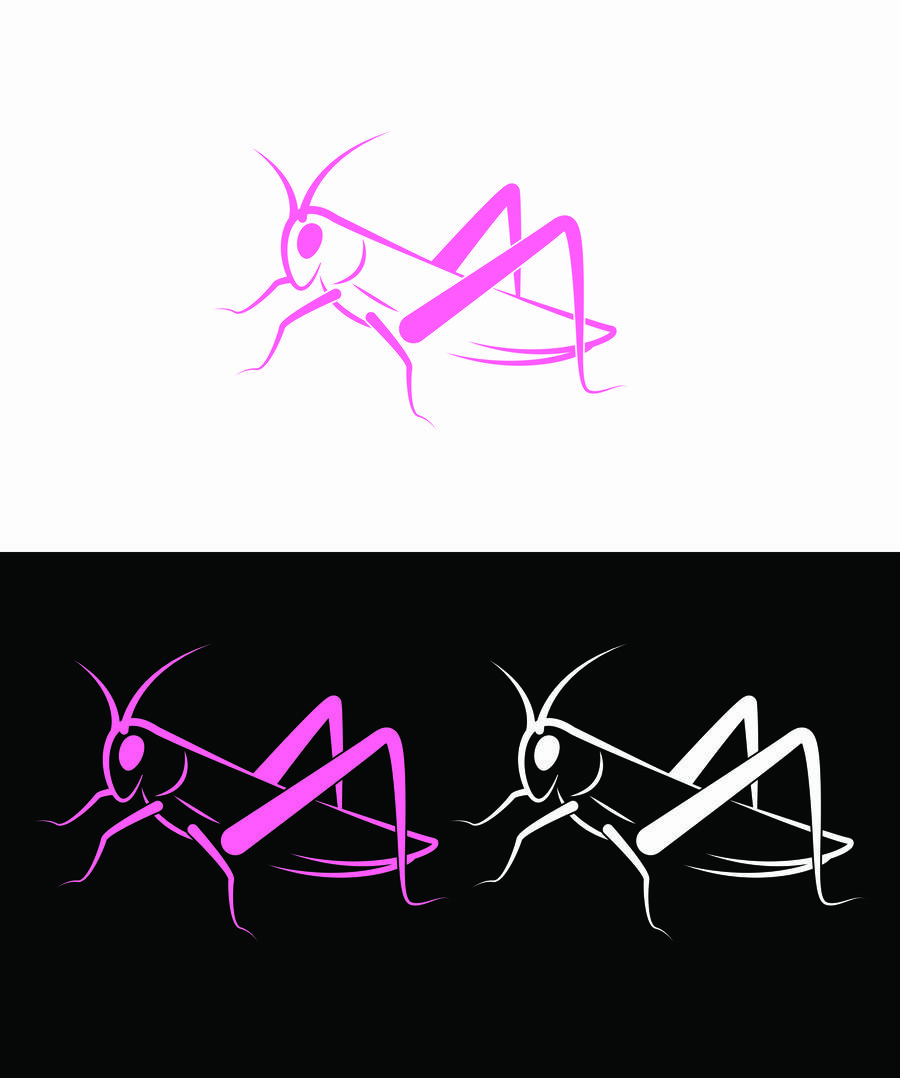 Grasshopper Logo - Entry #9 by ivilvend for Create a logo of a grasshopper | Freelancer