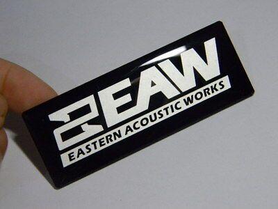 Aftermarket Logo - 4PCS REPLACEMENT EAW Sticker Speaker logo Badge ABS Aftermarket