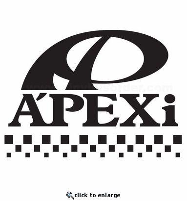 Aftermarket Logo - Apexi Car aftermarket logo Vinyl Decal Stickers