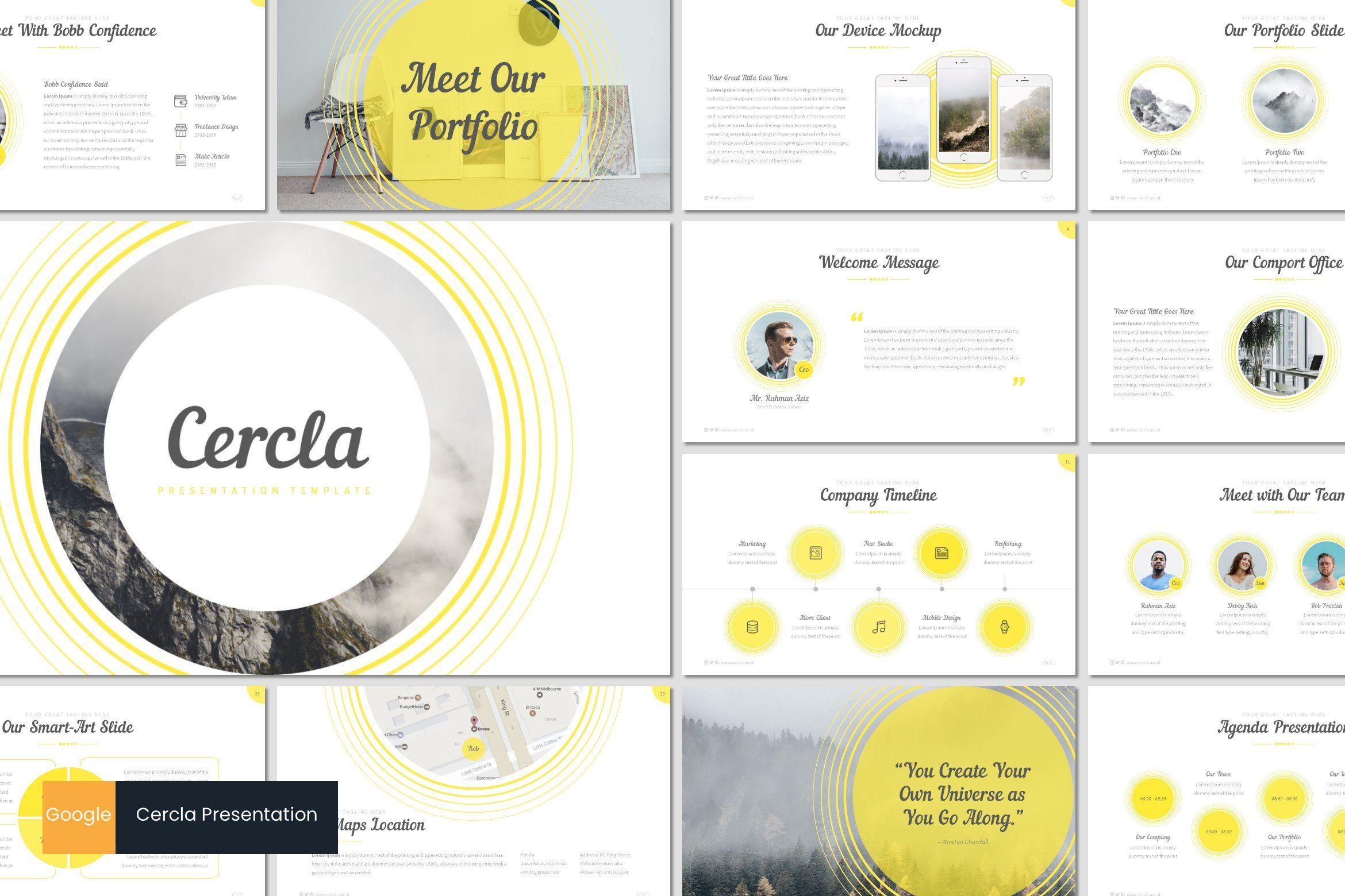 CERCLA Logo - Cercla Slides Template Google Slides Templates Creative
