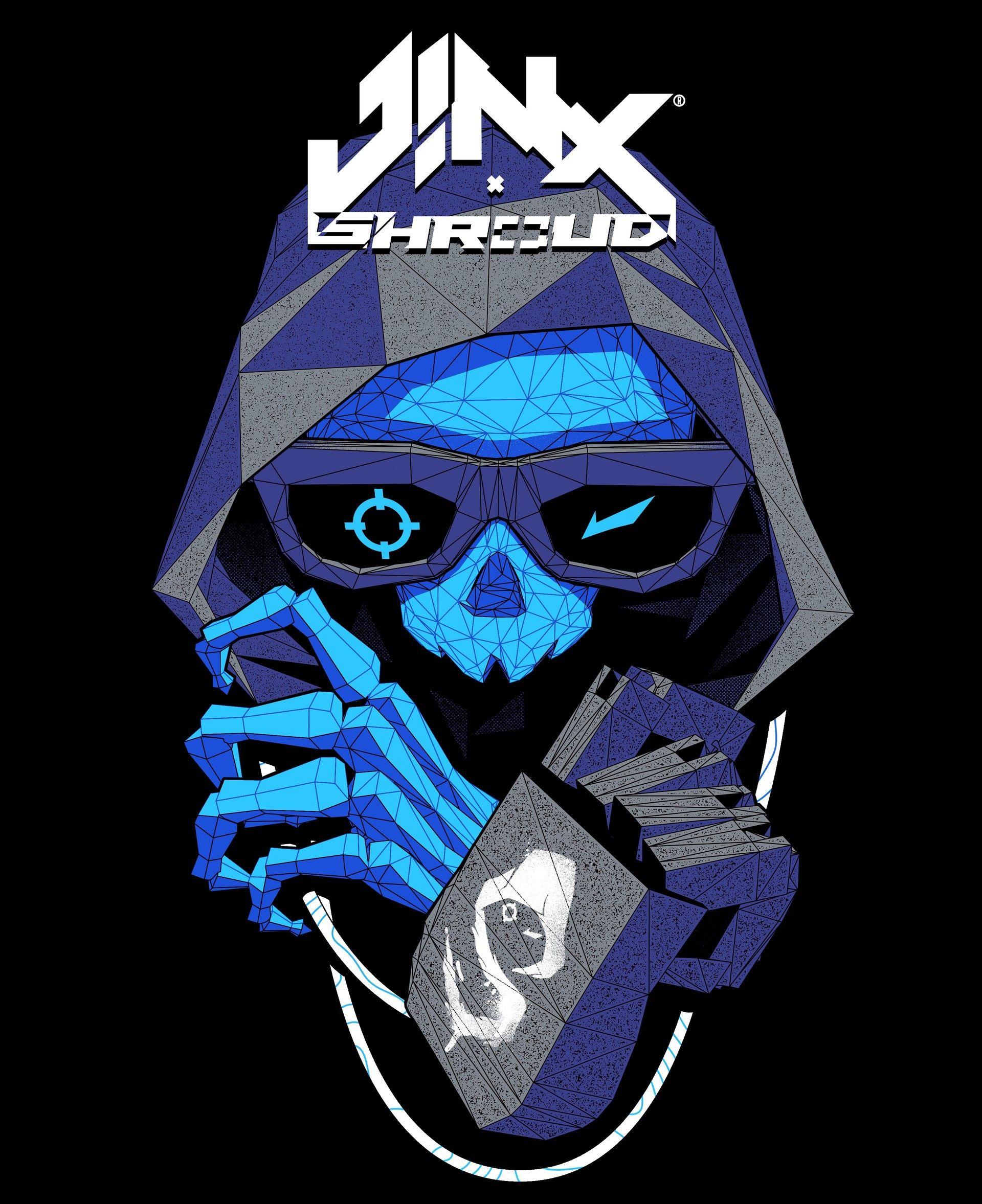 Shroud Logo - J!NX x SHROUD Collab, Jorge Tirado