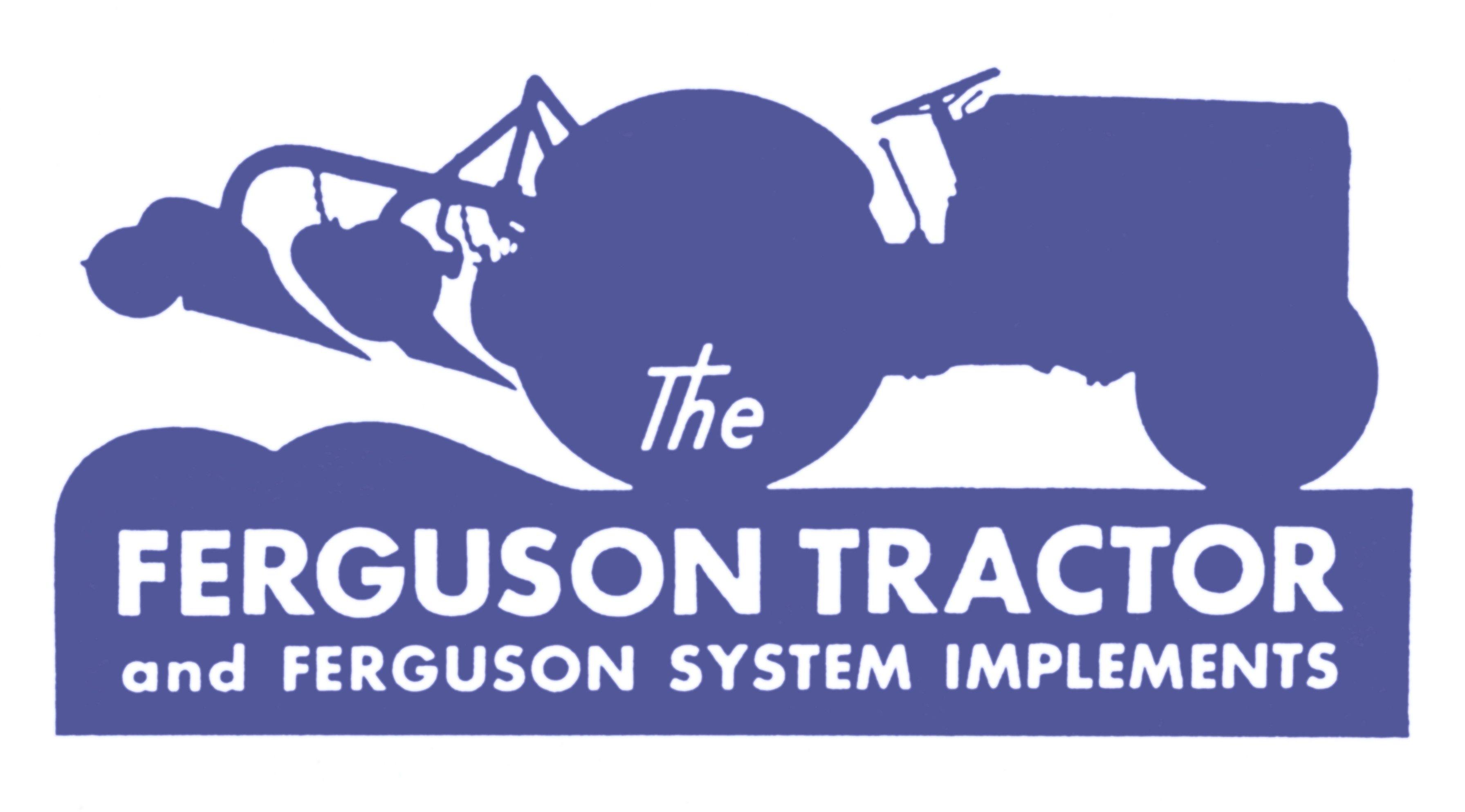 Ferguson Logo - Ferguson Logos and Artwork - Old Ferguson Tractors