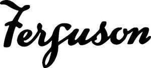 Ferguson Logo - Details about Ferguson vintage tractor logo vinyl decal sticker car van trailer caravan 15x7cm