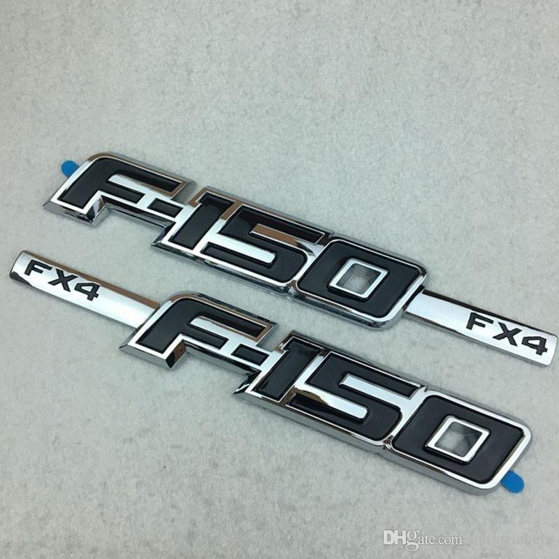 F150 Logo - New 3D ABS F*4 F150 LOGO Car Sticker Body Side Emblem Decal Badge For Ford  F150