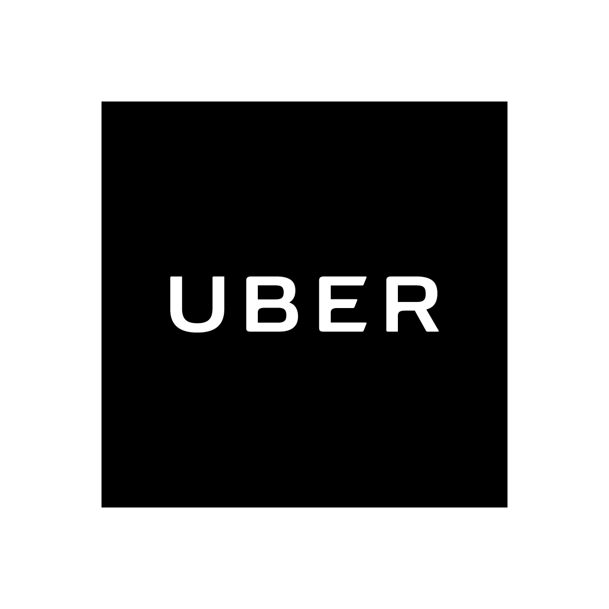 UberX Logo - UBER logo black