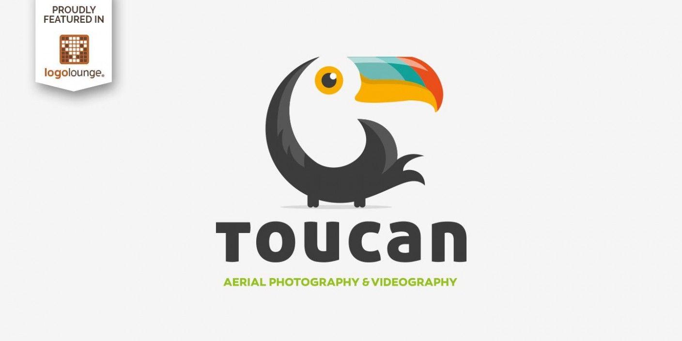 Tucan Logo - Aerial Photography and Videography Logo for Toucan