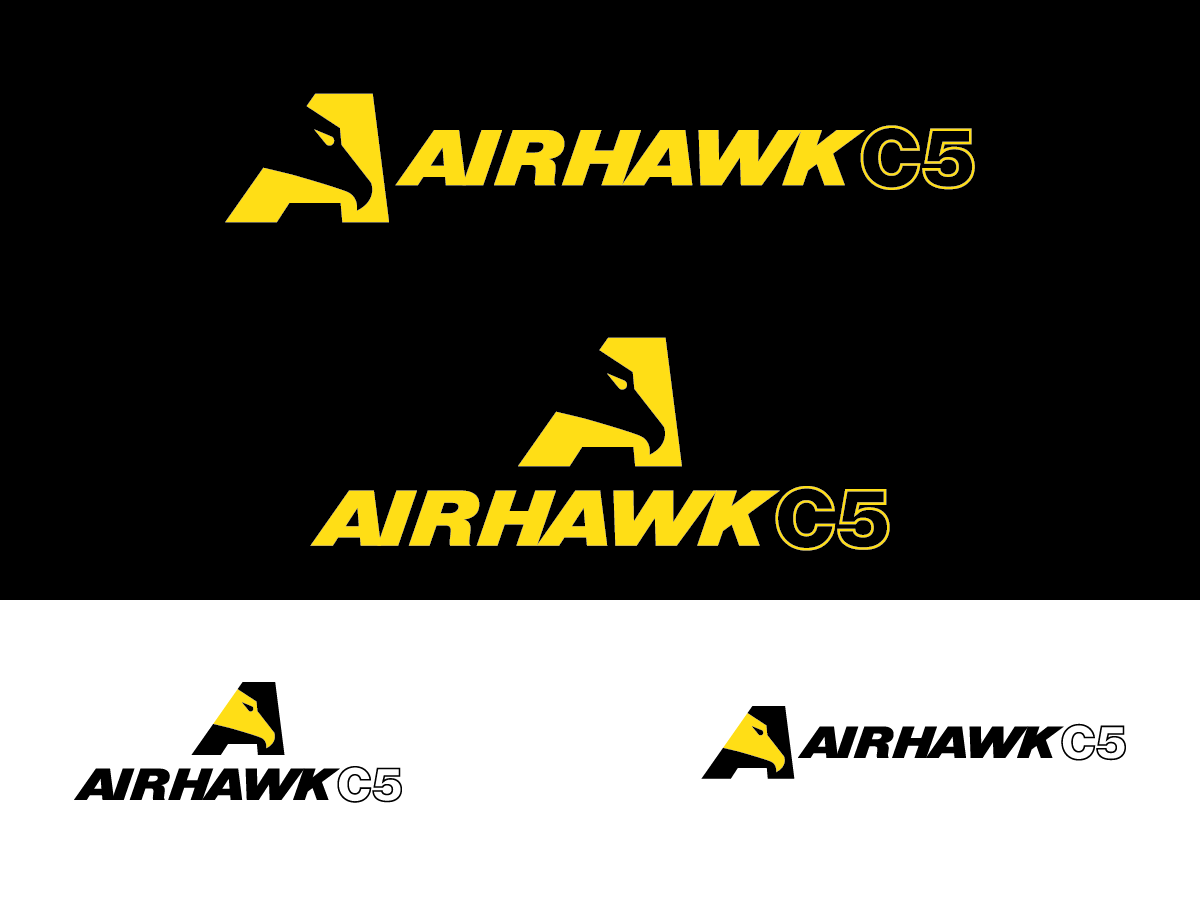 Airhawk Logo - Bold, Professional, Industrial Logo Design for AIRHAWK C5 by ...