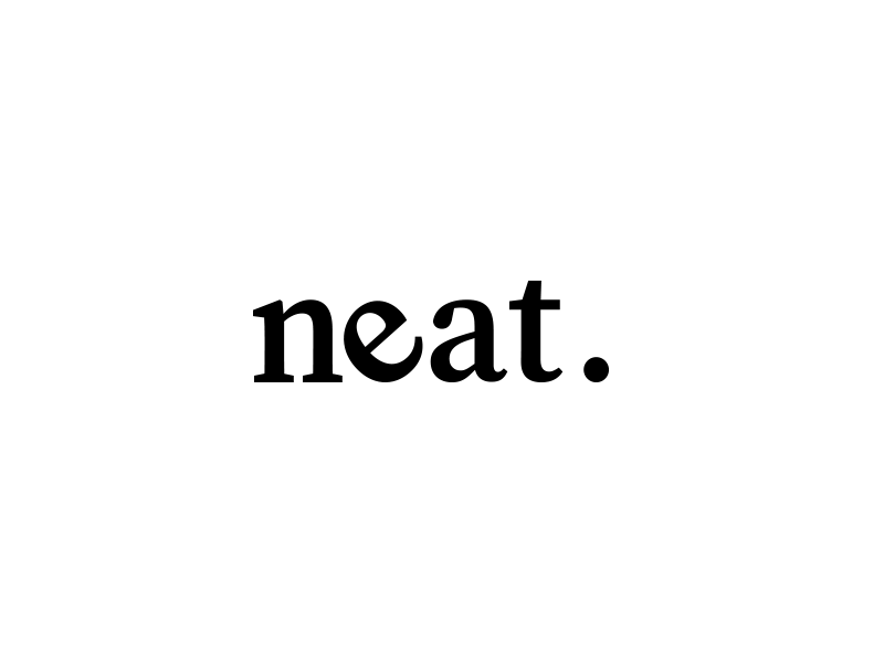 Neat Logo - Neat Logo by Kate Ferrara on Dribbble