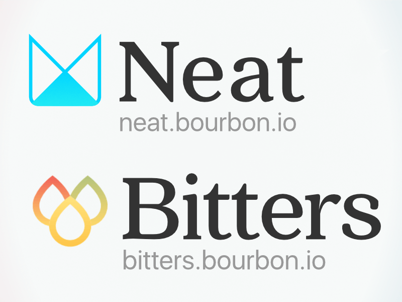 Neat Logo - Neat & Bitters logo revs by WIll H McMahan for thoughtbot on Dribbble