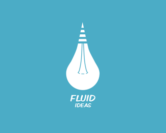 Fluid Logo - Fluid Ideas Designed