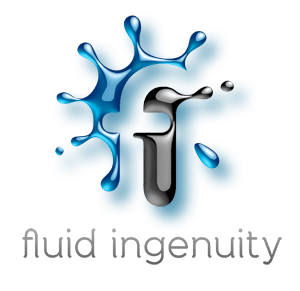 Fluid Logo - Fluid Ingenuity — Branding With Brain Staining Power.