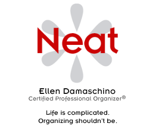 Neat Logo - Neat Organizer. Ellen Damaschino. Professional Organizer, Media