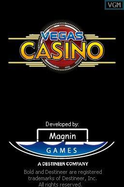 Destineer Logo - Vegas Casino for Nintendo DS Video Games Museum