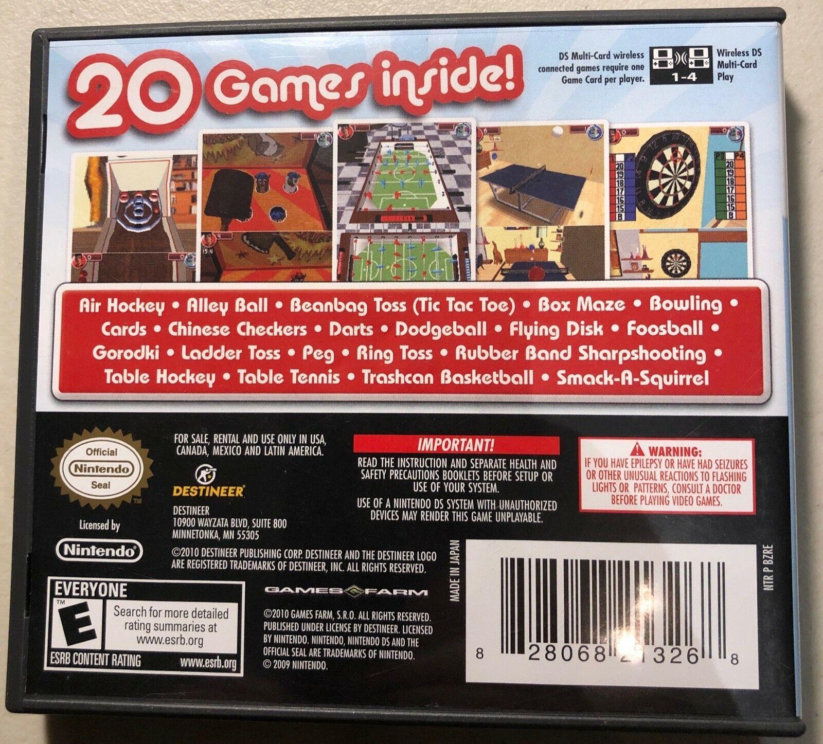 Destineer Logo - Rec Room Games (Nintendo DS, 2011)