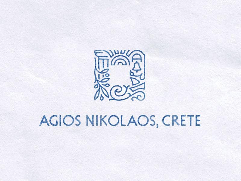 Agios Logo - Agios Nikolaos by Kommigraphics on Dribbble