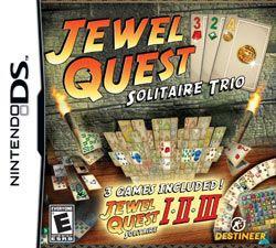 Destineer Logo - Amazon.com: Jewel Quest Solitaire Trio - Nintendo DS: Video Games