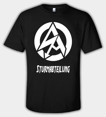 Sturmabteilung Logo - NSDAP Stormtrooper Brownshirts Sturmabteilung T-Shirt
