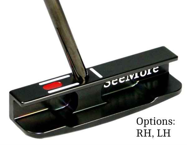 mFGP Logo - SeeMore Seemore Black Gunmetal mFGP CS | Putters Reviews | GolfMagic