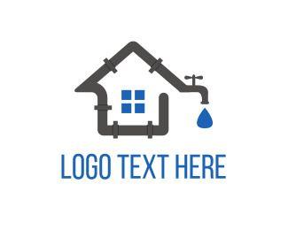 Plumer Logo - House Plumbing Logo