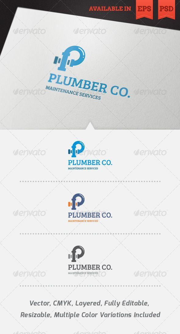 Plumer Logo - Object Logos. Logo templates, Logo design