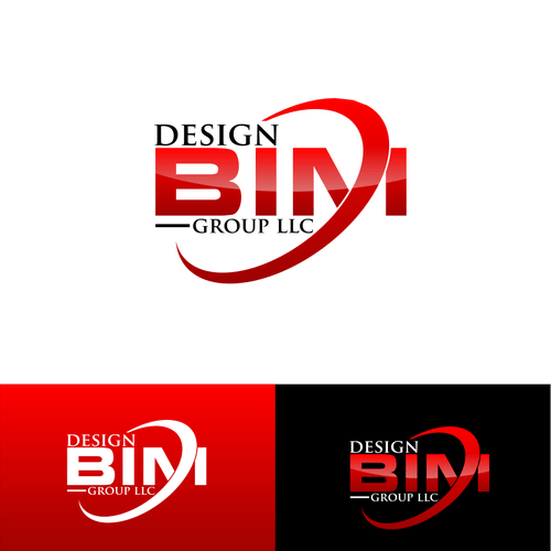 Bim Logo - logo and business card for Design BIM Group LLC. Logo & business
