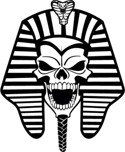 Pharaoh Logo - Pharaoh skull Logo Vector (.EPS) Free Download