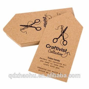 Recycled-Paper Logo - Custom Logo Clothing Printed Recycled Paper Tag, Printing Hang Tags For Garment Manufacturer Custom Logo Apparel Printing Tag, Recycled Paper