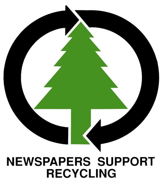 Recycled-Paper Logo - Newsprint Recycled Content Continues to Beat Voluntary Targets