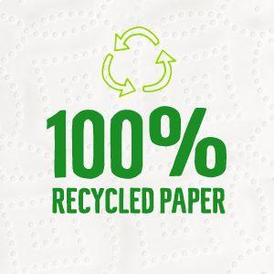 Recycled-Paper Logo - Seventh Generation Paper Towels, 100% Recycled Paper, 2-ply, 6-Count (Pack  of 4)